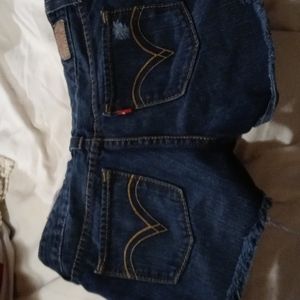 Jean shorts